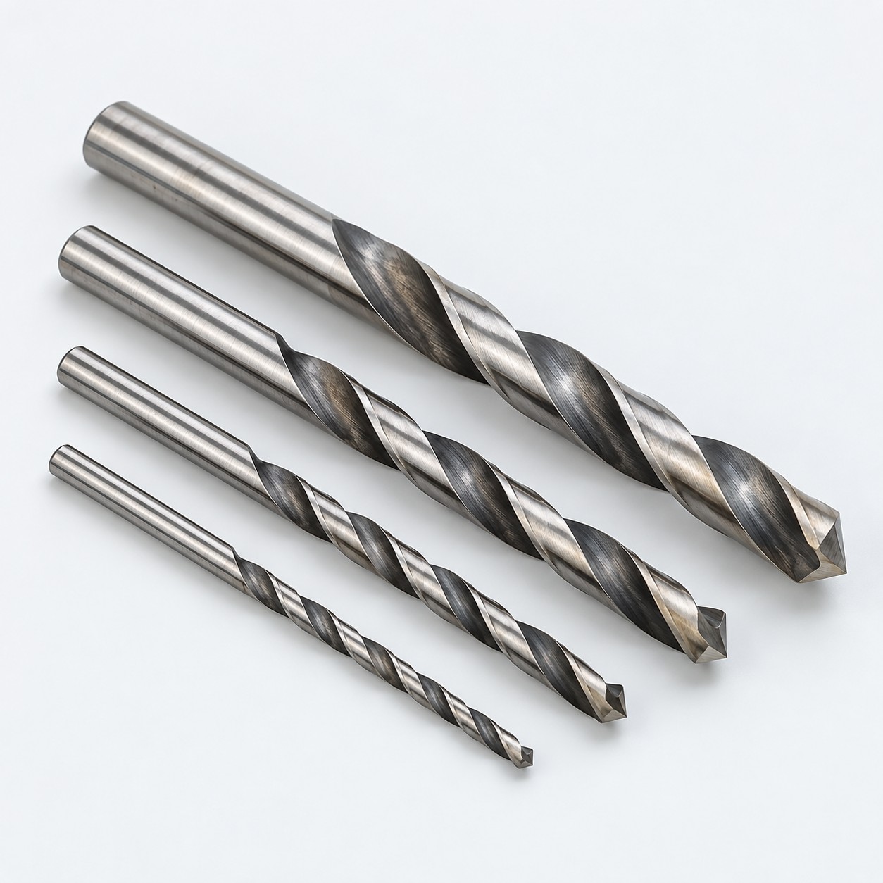 Illustrative unbranded drill bits